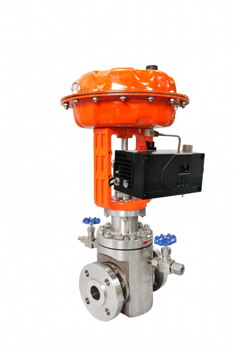 Supapă pneumatică de control a șlamului